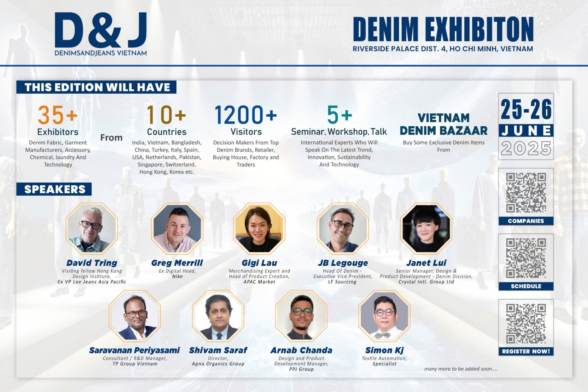 Denimsandjeans Vietnam 2025: Cầu nối ngành denim toàn cầu và thương hiệu Việt