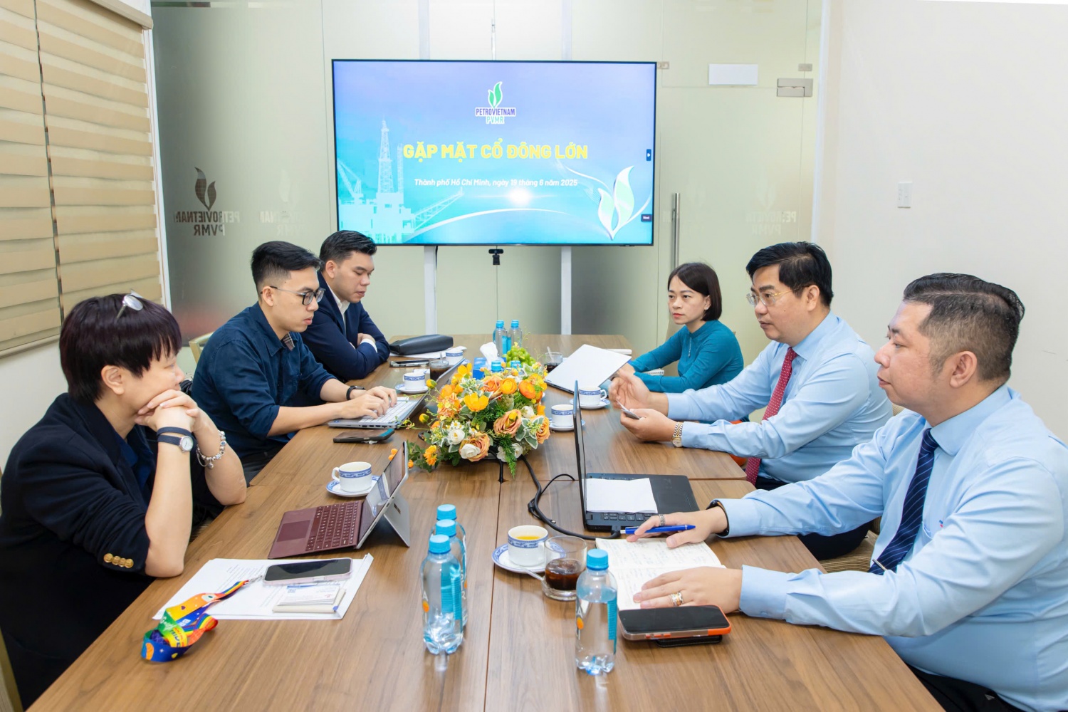 Hội đồng quản trị PVMR trao đổi với các cổ đông lớn