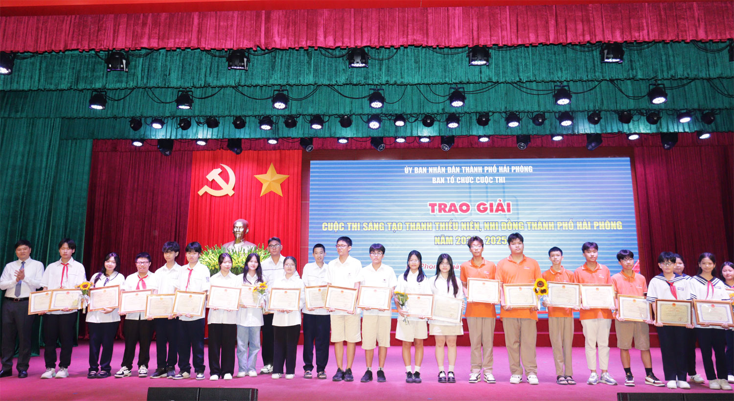 Tổng kết và trao giải Cuộc thi “Sáng tạo thanh thiếu niên, nhi đồng thành phố Hải Phòng năm 2024 - 2025”