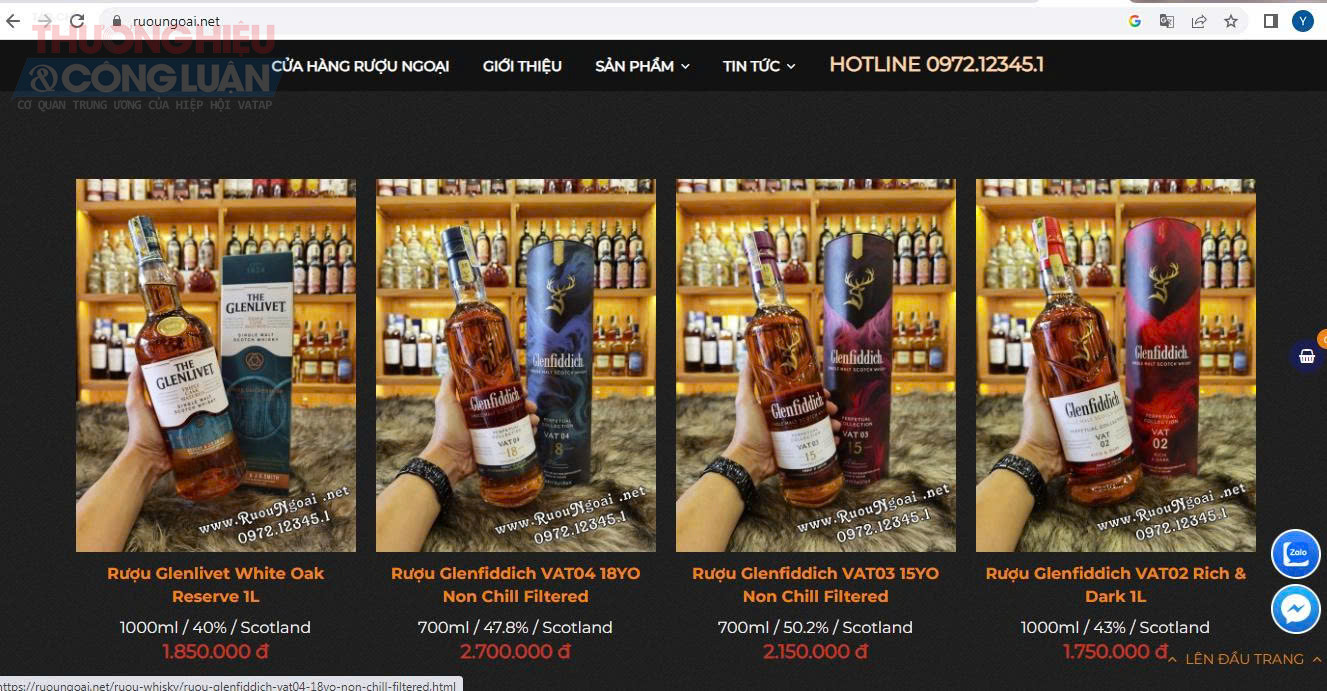 Website ruoungoai.net giới thiệu các dòng rượu ngoại nhập khẩu nồng độ cao Website ruoungoai.net giới thiệu các dòng rượu ngoại nhập khẩu nồng độ cao