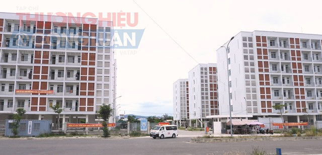 Khu ký túc xá sinh viên phía Tây trên địa bàn quận Liên Chiểu được chuyển đổi thành nhà ở xã hội có 5 khối nhà 7 tầng, Sở Xây dựng đang tiến hành sửa chữa.