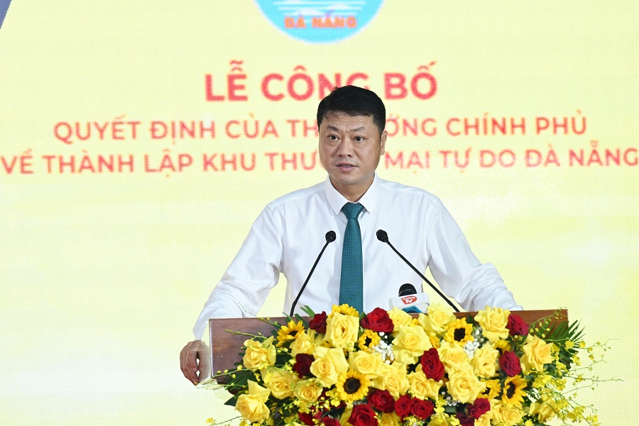 Ông Lê Ngọc Lâm - Tổng Giám đốc BIDV phát biểu tại buổi lễ