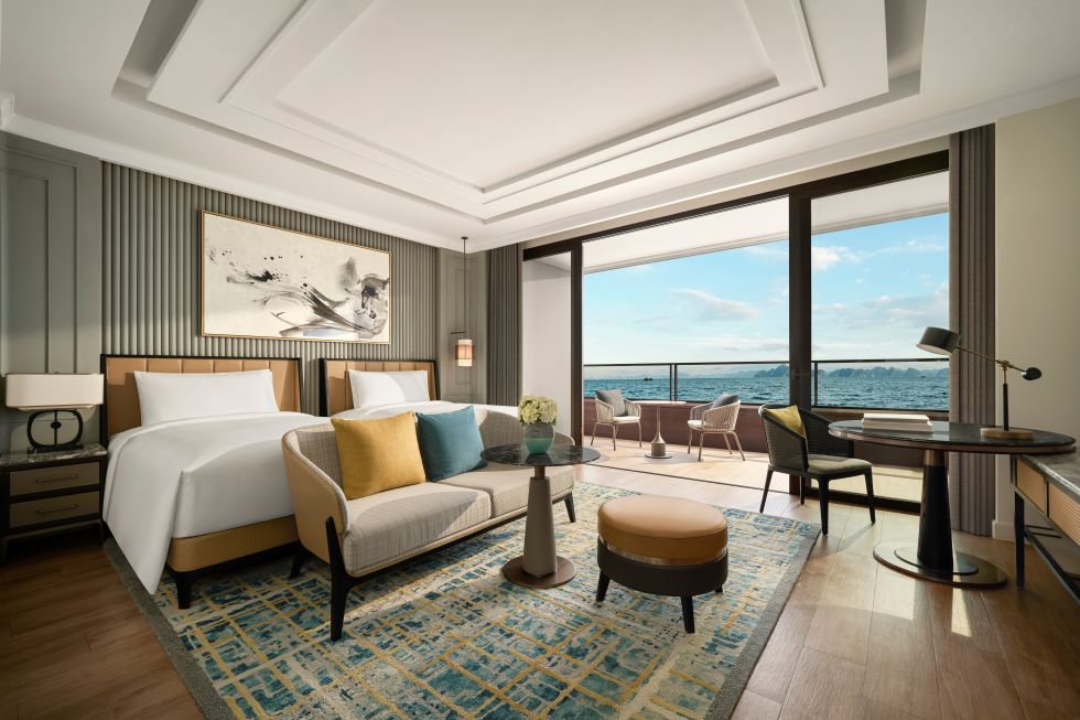 Thiên nhiên của Vịnh di sản trở thành nguồn cảm hứng cho nghệ thuật thiết kế nằm trong từng chi tiết khu nghỉ dưỡng