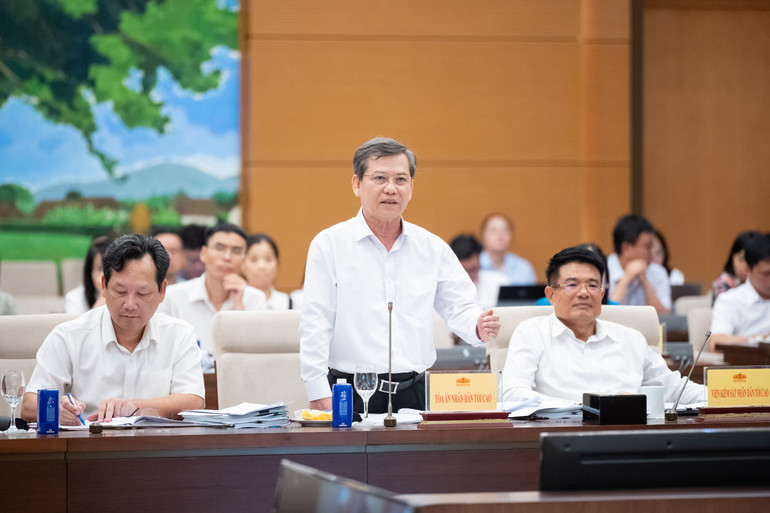 Chánh án Tòa án Nhân dân tối cao Lê Minh Trí.