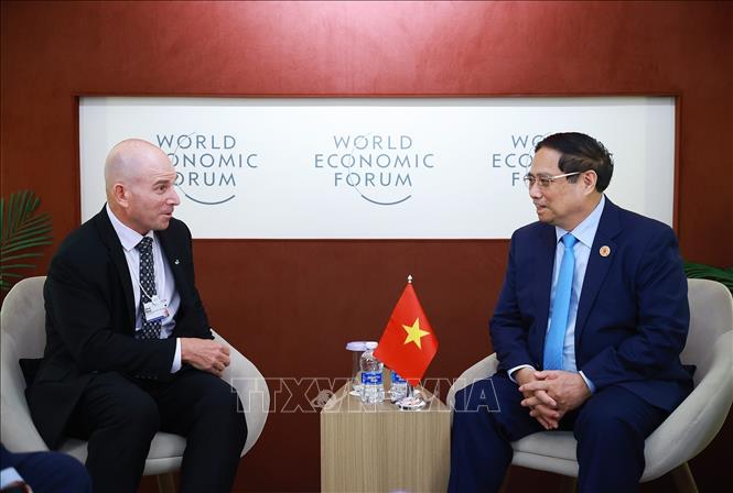 Thủ tướng Phạm Minh Chính làm việc với các tập đoàn và quỹ đầu tư phát triển công nghệ