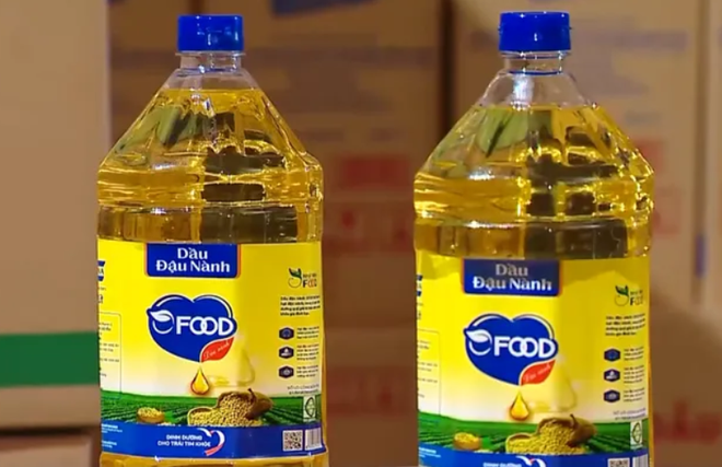 Loại dầu ăn bị cảnh báo. Ảnh: Chụp màn hình