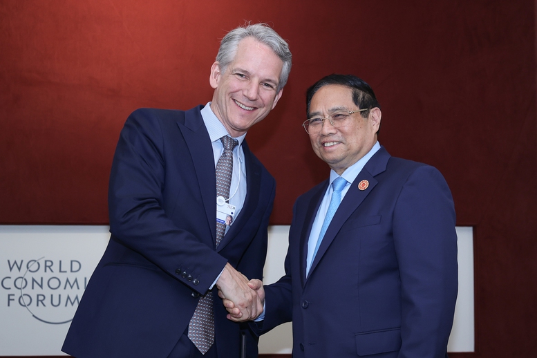 Ông Peter Keotre cho biết, Siemens mong muốn tham gia các dự án phát triển hạ tầng, nhất là phát triển đường sắt tốc độ cao của Việt Nam - Ảnh: VGP/Nhật Bắc