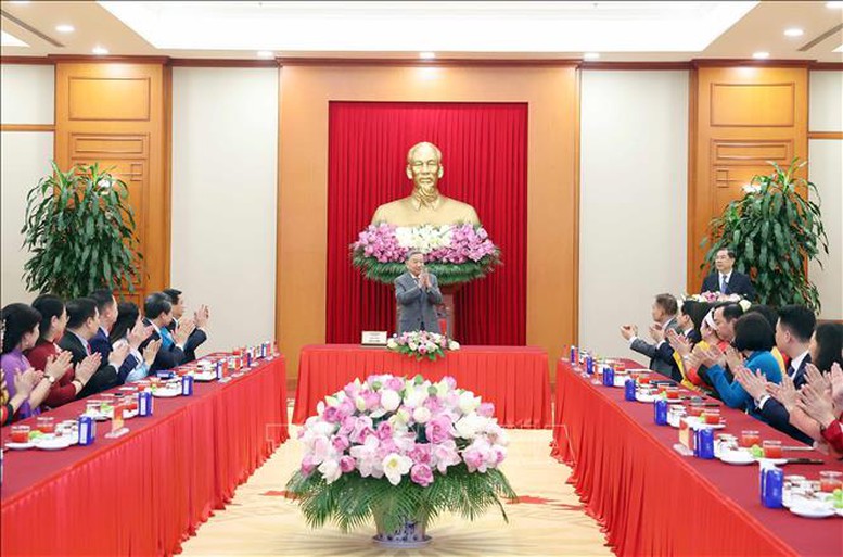 Tổng Bí thư Tô Lâm chủ trì buổi gặp mặt Tổng Bí thư Tô Lâm chủ trì buổi gặp mặt