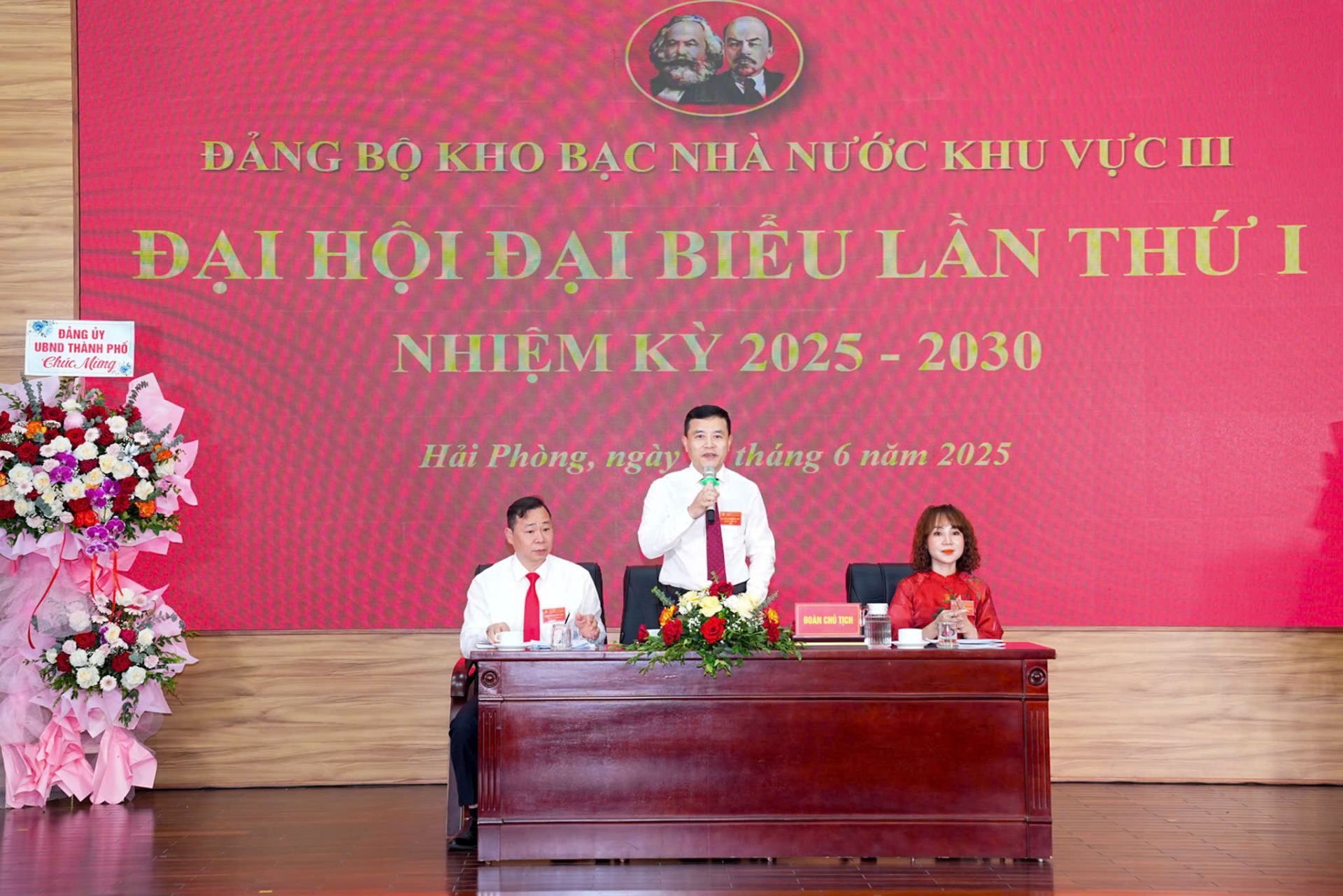 Đảng bộ Kho bạc Nhà nước Khu vực III tổ chức Đại hội đại biểu lần thứ nhất