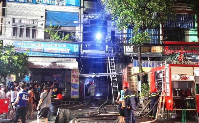 Hiện trường vụ cháy