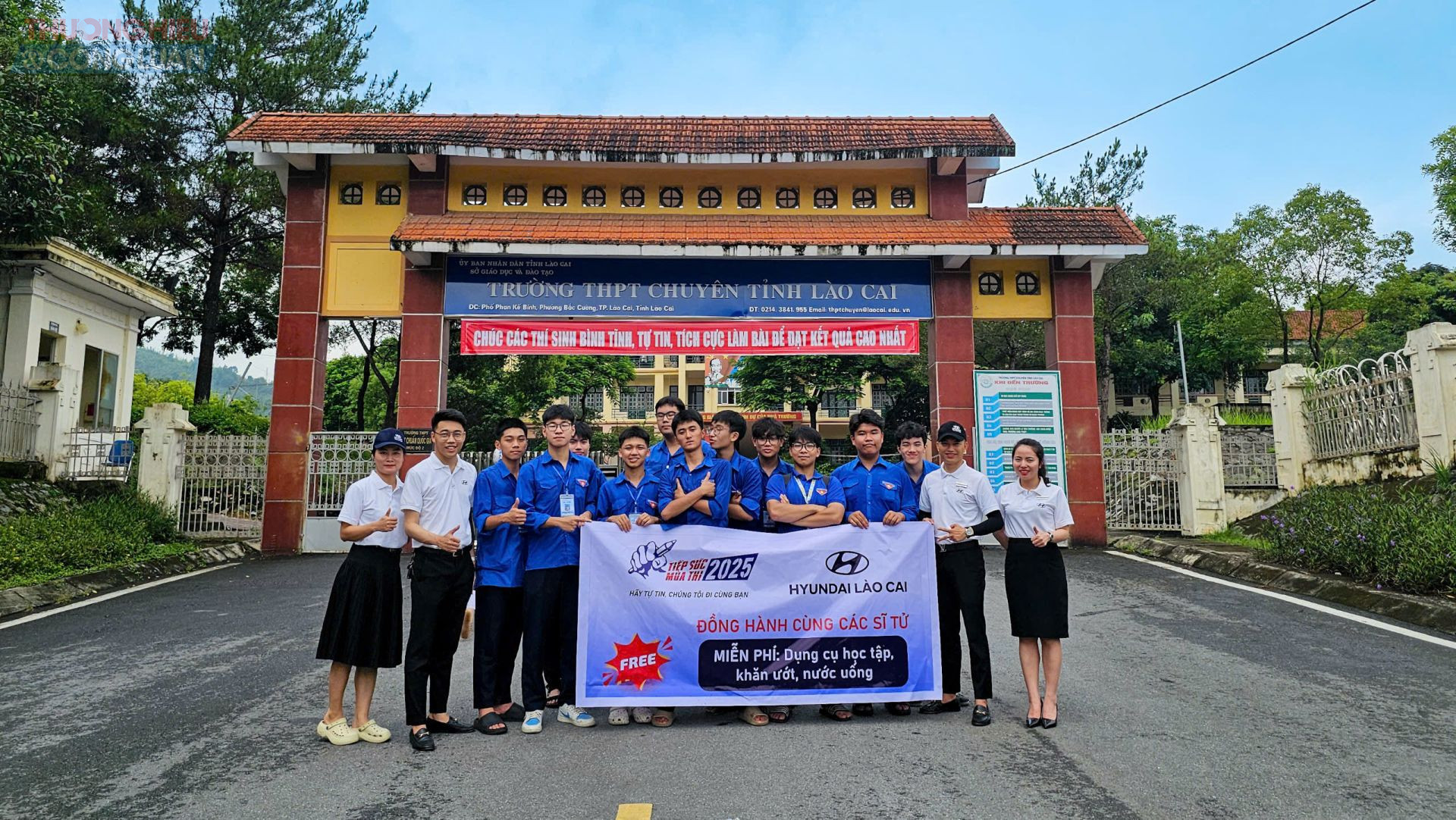 Lào Cai: Doanh nghiệp đồng hành, tiếp sức cho sĩ tử tự tin "vượt vũ môn"