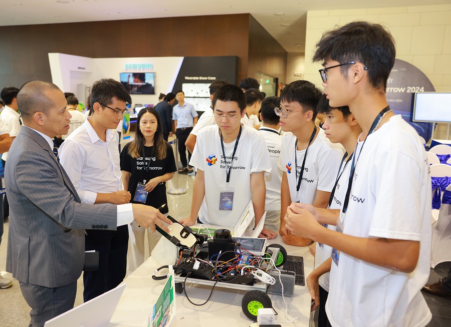 2Sự đa dạng về chủ đề của các dự án tham gia SFT hàng năm, thể hiện sự quan tâm của các em học sinh đến nhiều vấn đề trong xã hội