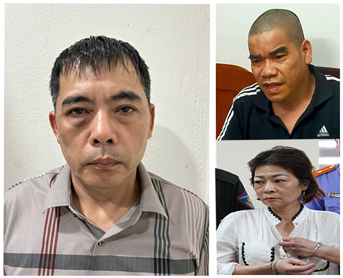 Các đối tượng Mai Anh Tuấn, Nguyễn Mạnh Tuấn và Ngô Thị Tính. Các đối tượng Mai Anh Tuấn, Nguyễn Mạnh Tuấn và Ngô Thị Tính.