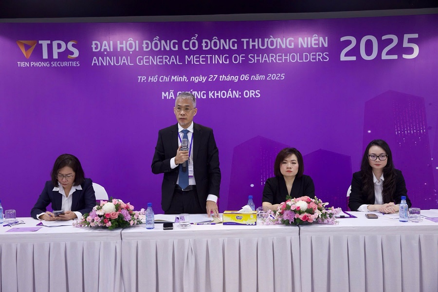 ĐHCĐ Chứng khoán Tiên Phong: Hướng đến tăng trưởng bền vững và nâng cao năng lực cạnh tranh