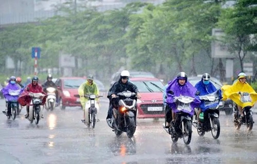 Miền Bắc, Hà Nội trời âm u, mưa to cục bộ Miền Bắc, Hà Nội trời âm u, mưa to cục bộ