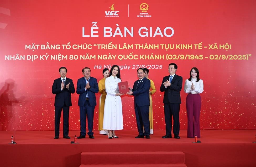 Nghi thức bàn giao mặt bằng tổ chức 