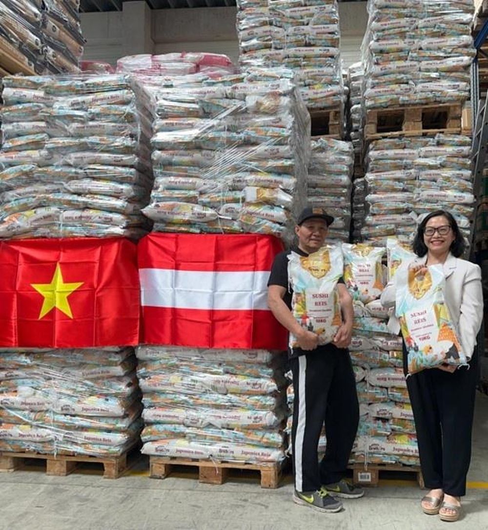 Thị trường Áo: Điểm đến mới cho hạt gạo Việt
