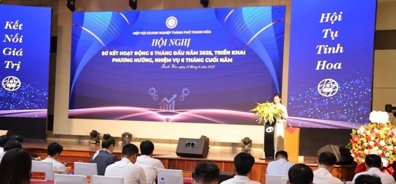 Hiệp hội Doanh nghiệp TP. Thanh Hóa tổ chức hội nghị sơ kết hoạt động 6 tháng đầu năm