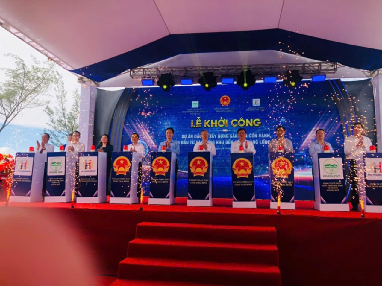 Thái Bình: Khởi công 2 DA trọng điểm - động lực mới cho kinh tế biển và du lịch cao cấp phát triển