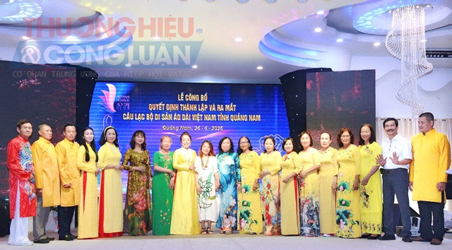 Ra mắt Ban Chấp hành Câu lạc bộ Di sản Áo dài Việt Nam tỉnh Quảng Nam Ra mắt Ban Chấp hành Câu lạc bộ Di sản Áo dài Việt Nam tỉnh Quảng Nam