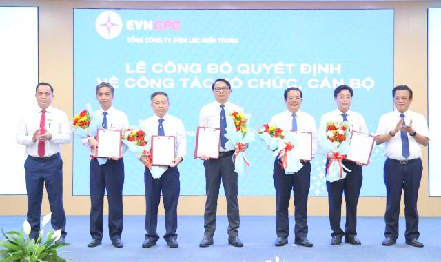 Trao quyết định cho 6 Cty Điện lực