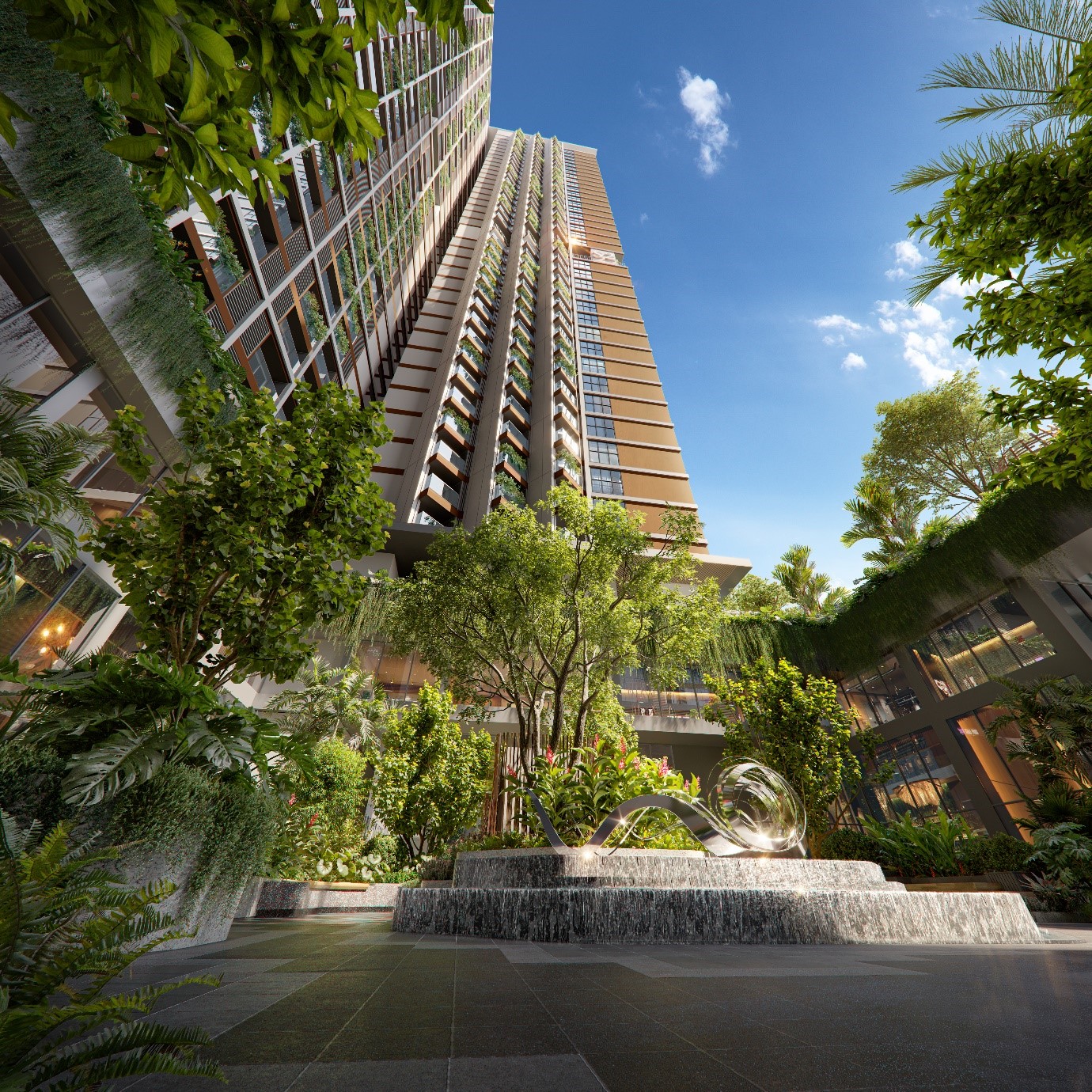 Vị trí trung tâm giúp tòa S2 trở thành “tâm điểm kết nối”, dễ dàng chạm đến hệ tiện ích, cảnh quan tòa nhà, cũng như của Halong Marina chỉ trong tầm bước chân. Ảnh: BIM Land