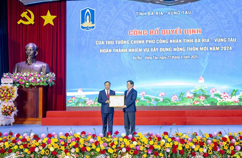 Bà Rịa – VũngTàu hoàn thành chương trình nông thôn mới trước thềm sáp nhập