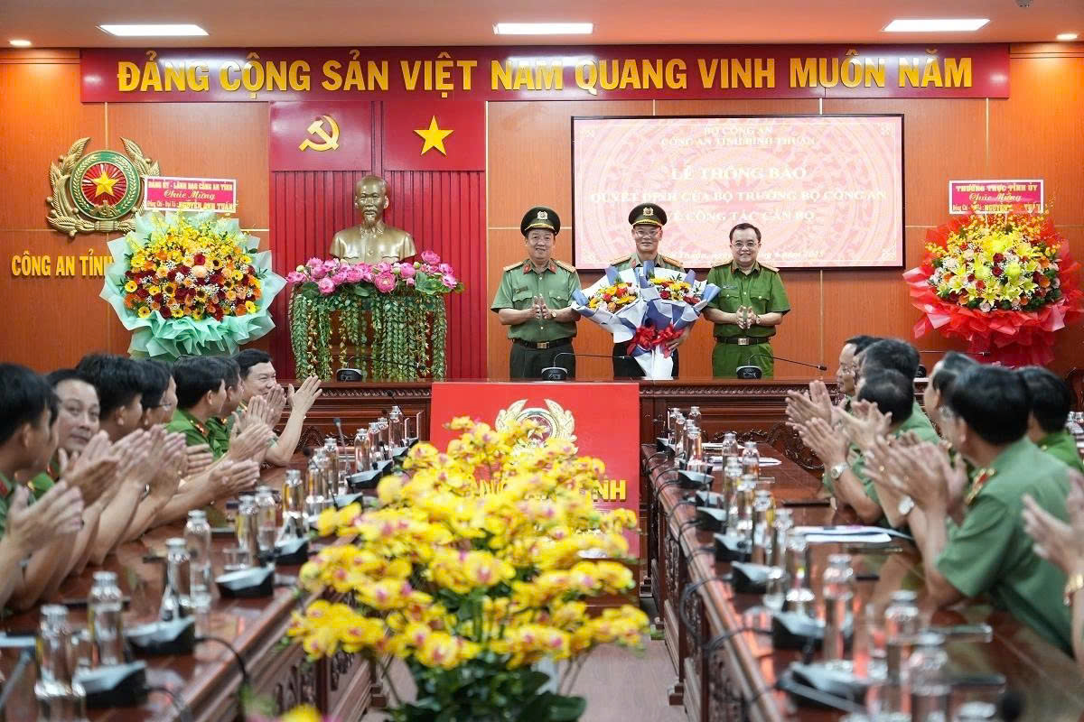 Phó Giám đốc Công an Bình Thuận làm Phó Cục trưởng Cục An ninh chính trị nội bộ
