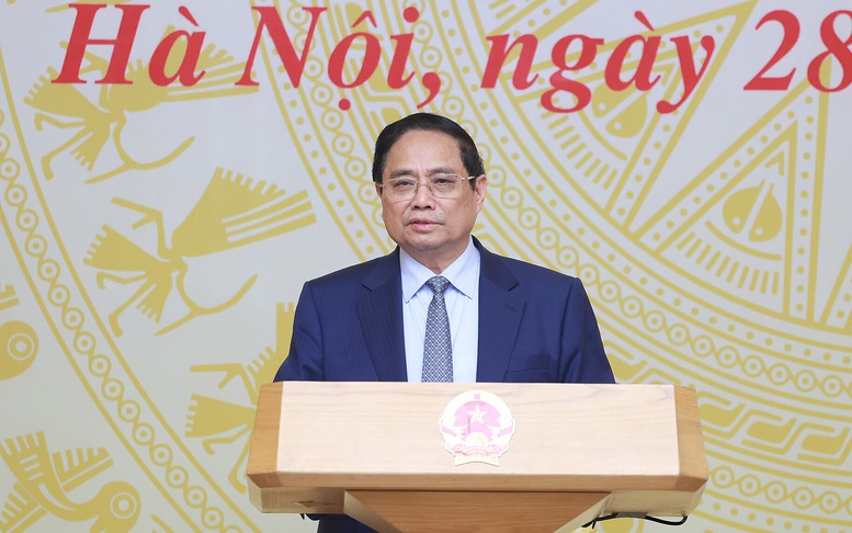 Thủ tướng yêu cầu nghiên cứu, tổ chức phát động phong trào toàn dân thi đua làm giàu và đóng góp xây dựng đất nước - Ảnh: VGP/Nhật Bắc