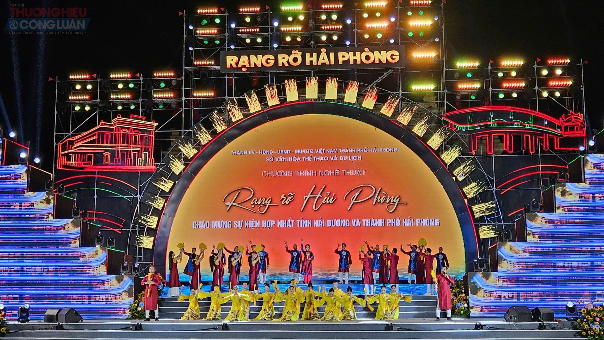 Chương trình nghệ thuật "Rạng rỡ Hải Phòng" chào mừng sự kiện hợp nhất tỉnh Hải Dương và TP. Hải Phòng