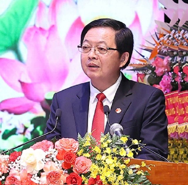 Ông Hồ Quốc Dũng phát biểu tại Lễ công bố.