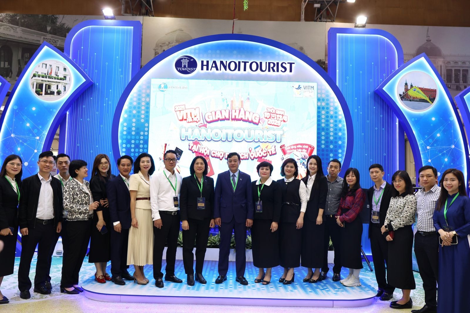 Tổng Công ty Du lịch Hà Nội (Hanoitourist) luôn là đơn vị đi đầu tham gia nhiều sự kiện quảng bá, xúc tiên du lịch. (Ảnh: Gian hàng của Hanoitourist tại Hội chợ Du lịch quốc tế - VITM Hà Nội 2024). Ảnh: H.L