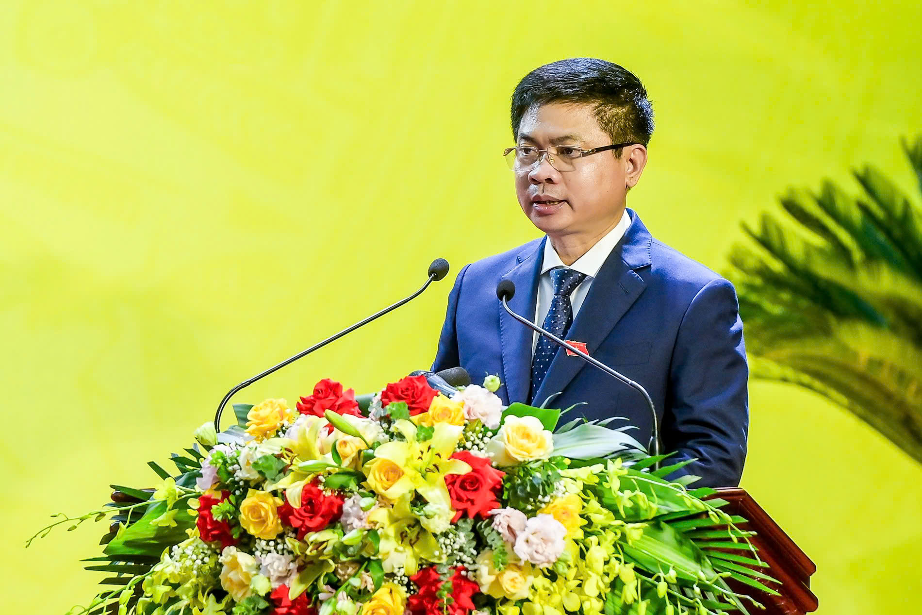 Thay mặt Đảng bộ, chính quyền và nhân dân tỉnh Ninh Bình mới, Bí thư Tỉnh ủy Trương Quốc Huy bày tỏ sự trân trọng và cảm ơn sâu sắc đến Bộ Chính trị, Ban Bí thư, Quốc hội, Chính phủ và các cơ quan Trung ương đã chỉ đạo sát sao quá trình sáp nhập