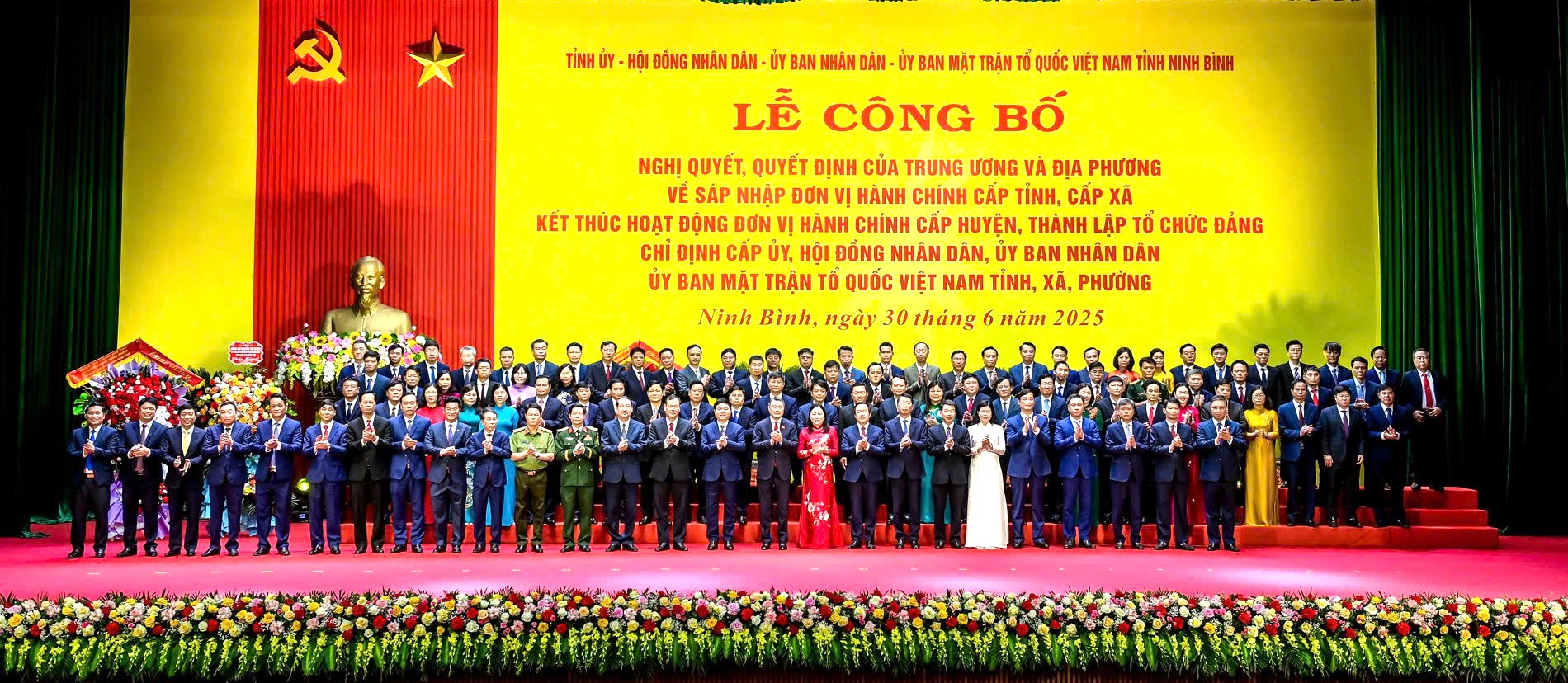 Danh sách các ủy viên Ban Chấp hành Đảng bộ tỉnh Ninh Bình khóa XXII, nhiệm kỳ 2020–2025