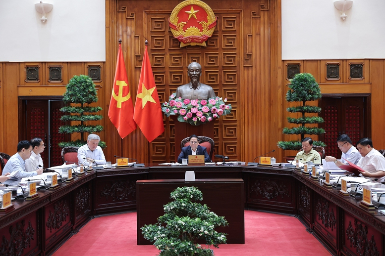 Đồng chí Phạm Minh Chính, Ủy viên Bộ Chính trị, Bí thư Đảng ủy Chính phủ, Thủ tướng Chính phủ, chủ trì cuộc họp của Ban Thường vụ Đảng ủy Chính phủ - Ảnh: VGP/Nhật Bắc Đồng chí Phạm Minh Chính, Ủy viên Bộ Chính trị, Bí thư Đảng ủy Chính phủ, Thủ tướng Chính phủ, chủ trì cuộc họp của Ban Thường vụ Đảng ủy Chính phủ - Ảnh: VGP/Nhật Bắc