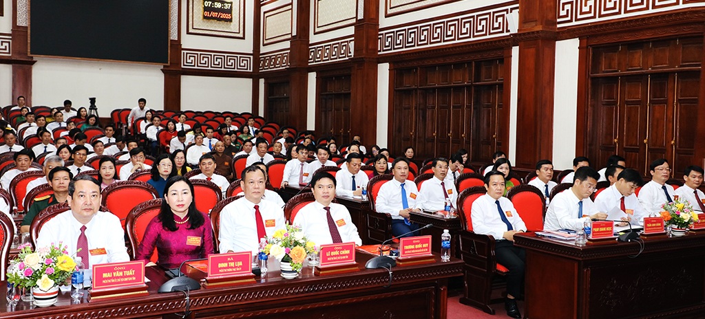Khai mạc Kỳ họp thứ nhất HĐND tỉnh Ninh Bình khoá XV: Dấu mốc quan trọng sau hợp nhất ba tỉnh