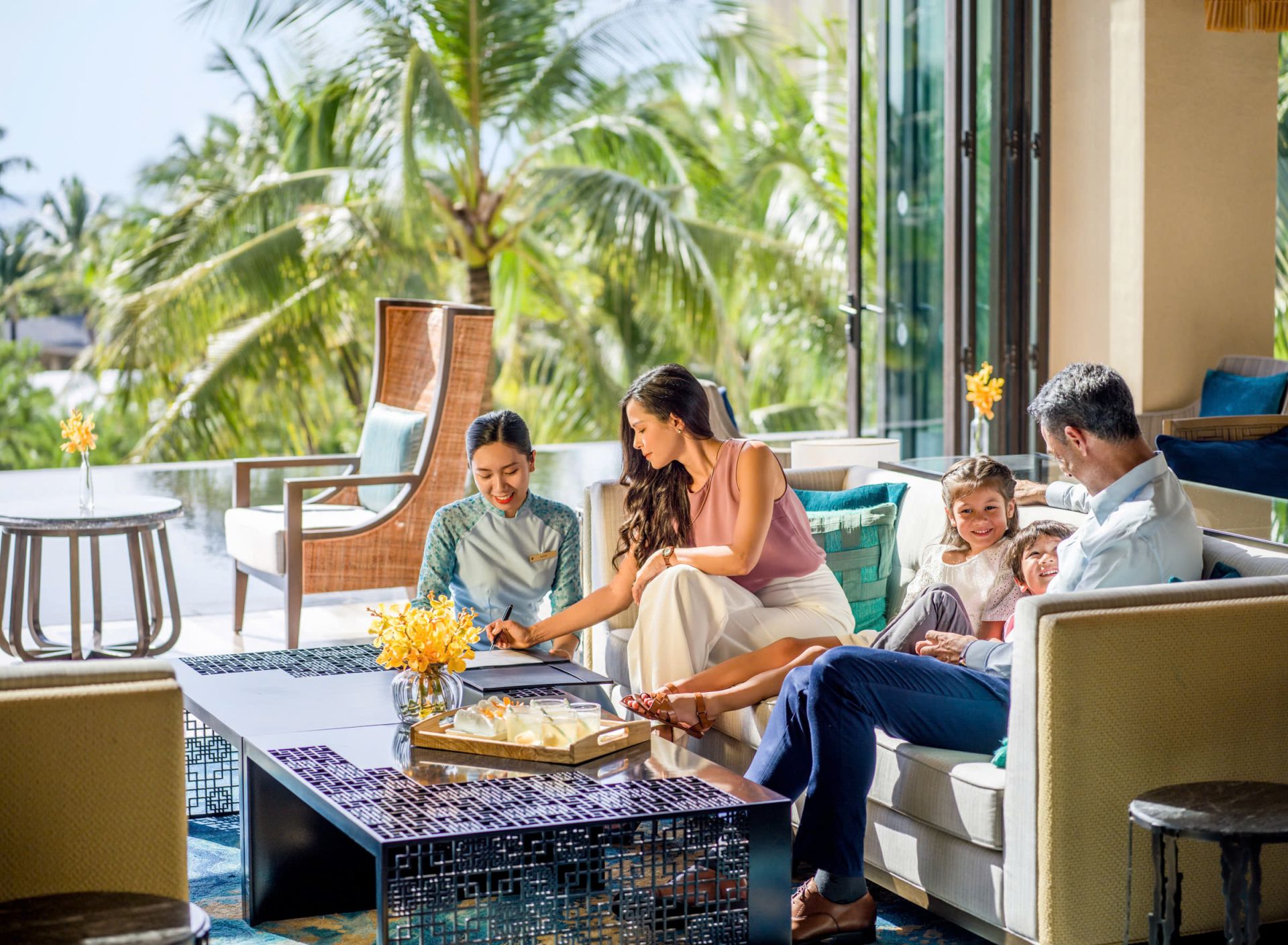 InterContinental Phu Quoc do BIM Land kiến tạo tại đảo ngọc. World Travel Awards chọn đây là Khu nghỉ dưỡng sang trọng cho gia đình tốt nhất châu Á 6 năm liên tiếp, kể từ khi đi vào hoạt động năm 2019. Ảnh: IHG