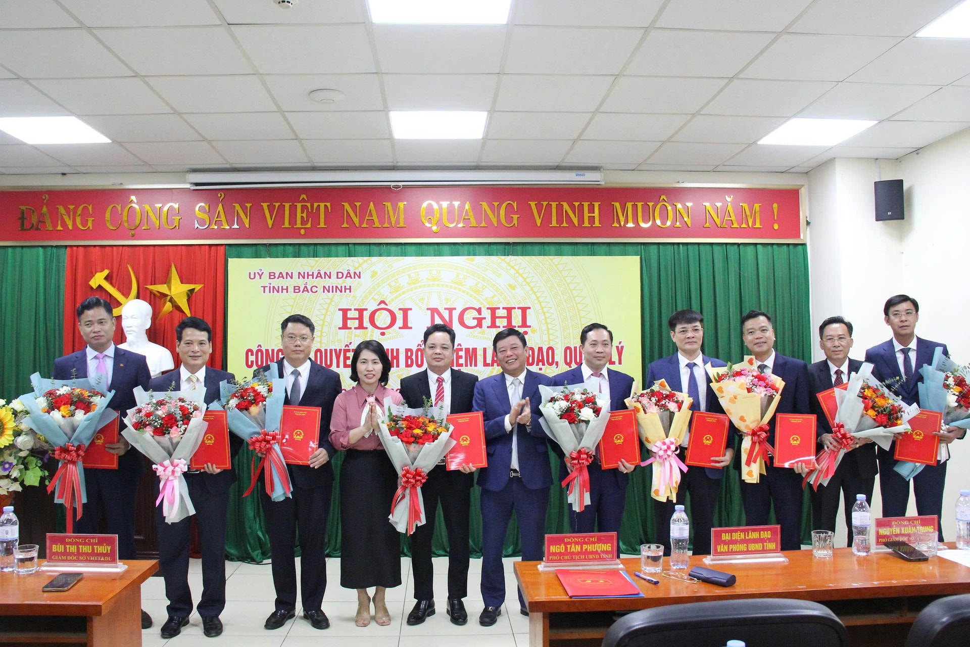 Trao Quyết định bổ nhiệm Phó Giám đốc Sở Văn hóa, Thể thao và Du lịch tỉnh Bắc Ninh
