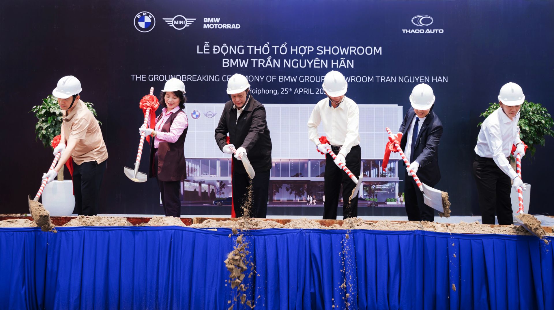 Dự án Tổ hợp Showroom BMW-MINI-BMW Motorrad đạt chuẩn Retail.Next Hải Phòng là bước tiến quan trọng cho hành trình phát triển của thương hiệu BMW tại Việt Nam Dự án Tổ hợp Showroom BMW-MINI-BMW Motorrad đạt chuẩn Retail.Next Hải Phòng là bước tiến quan trọng cho hành trình phát triển của thương hiệu BMW tại Việt Nam