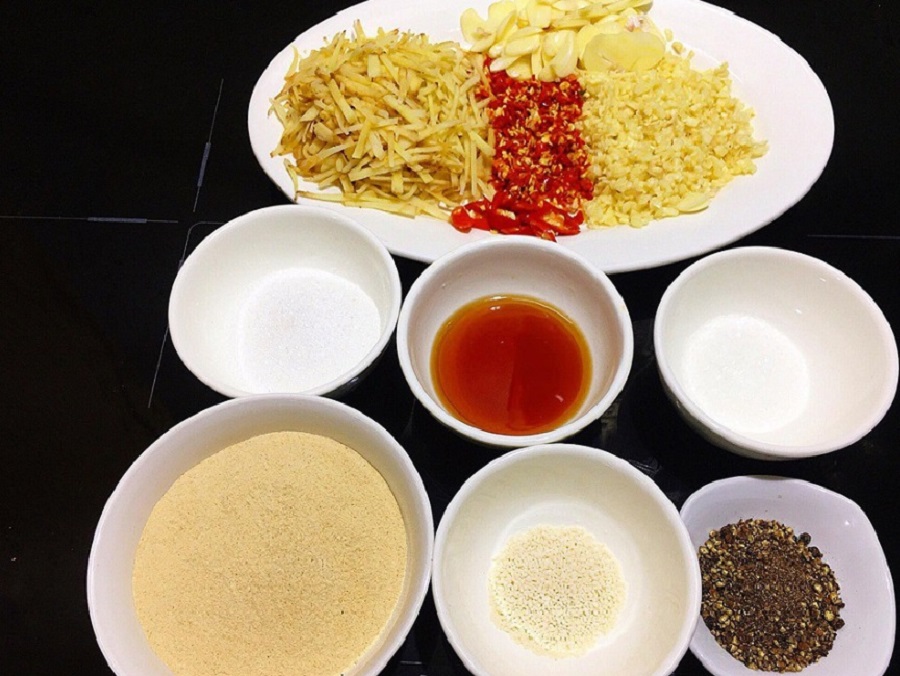 Gia vị làm món tré