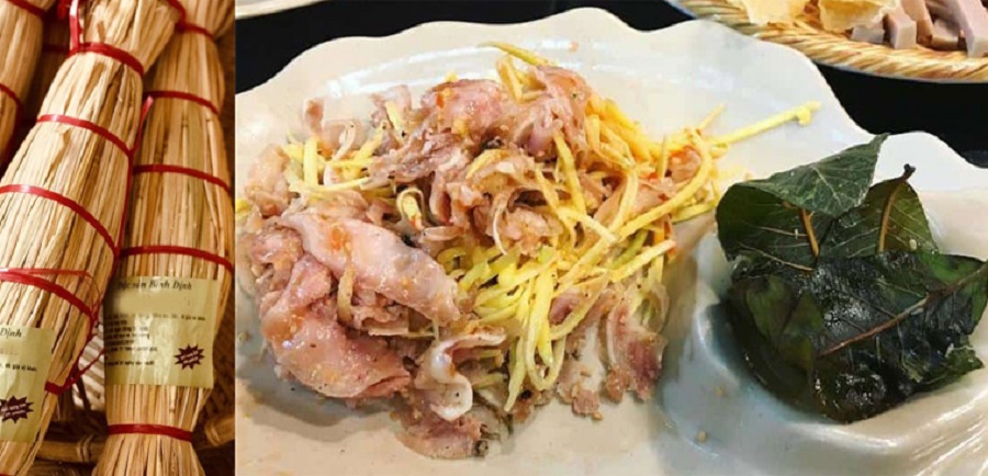 Tré trộn gỏi xoài