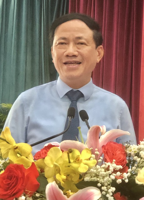 Ông Phạm Anh Tuấn phát biểu ý kiến tại Hội nghị. Ảnh: VH