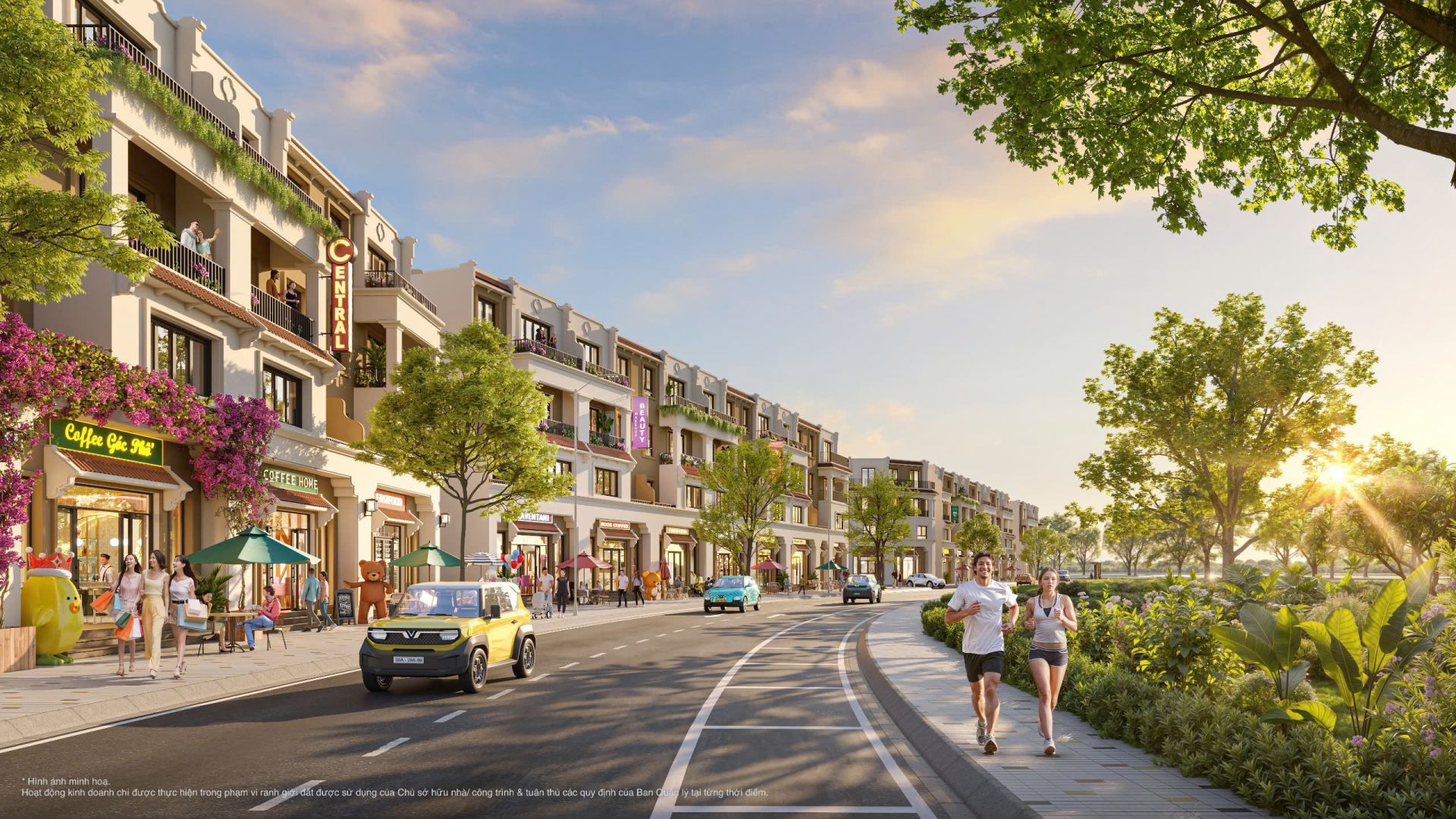 Giao lộ sinh lời trục Thái Dương - Hừng Đông