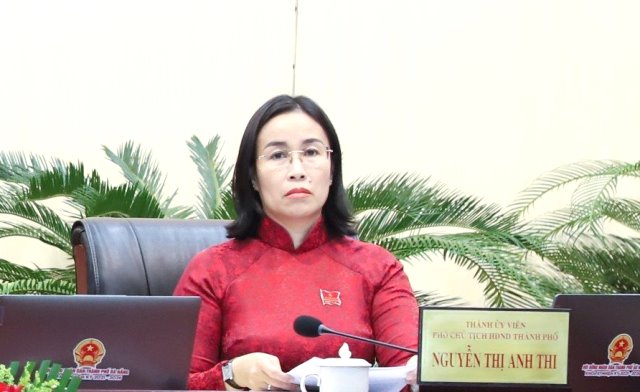 Bà Nguyễn Thị Anh Thi, Phó Chủ tịch UBND TP. Đà Nẵng