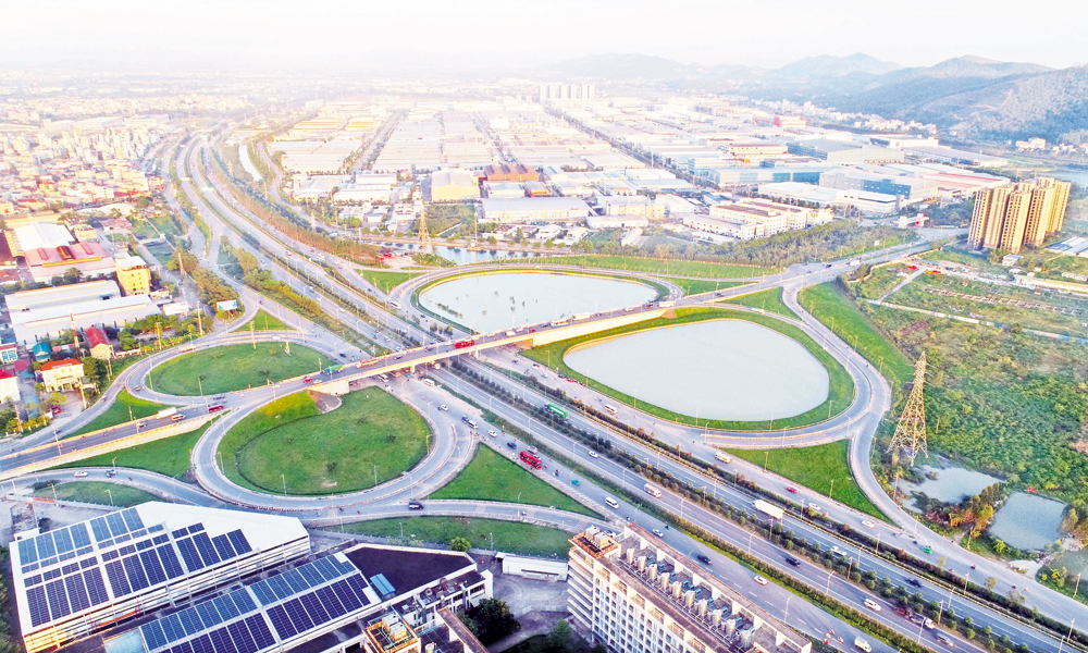 Tuyến cao tốc Hà Nội - Bắc Giang.