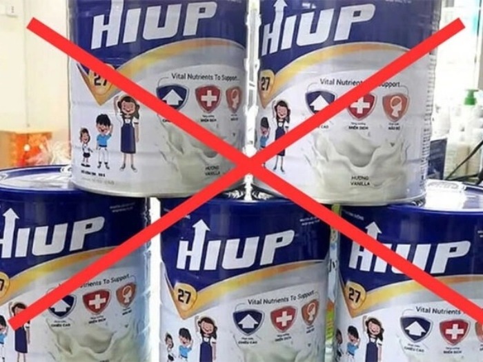 sữa giả HIUP.