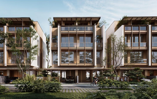 Hình ảnh hé lộ đầu tiên của dự án SOLA, villa compound ba mặt song, một trong những địa thế “độc nhất vô nhị” tại trung tâm TPHCM nói chung và tại The Global City nói riêng.