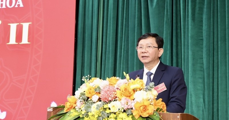 Trần Văn Thiết, Bí thư Đảng uỷ, Giám đốc Bệnh viện Ung bướu Thanh Hóa phát biểu khai mạc. Trần Văn Thiết, Bí thư Đảng uỷ, Giám đốc Bệnh viện Ung bướu Thanh Hóa phát biểu khai mạc.