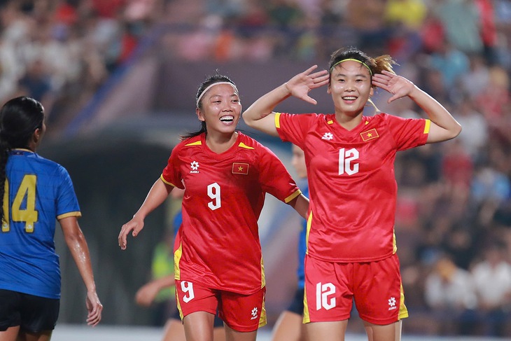 Tuyển nữ Việt Nam toàn thắng ở vòng loại Giải bóng đá nữ châu Á 2026 - Ảnh: ANH ĐỨC Tuyển nữ Việt Nam toàn thắng ở vòng loại Giải bóng đá nữ châu Á 2026 - Ảnh: ANH ĐỨC