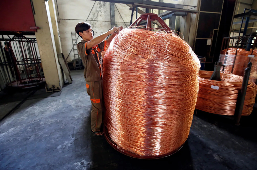 Đồng ba tháng trên LME giảm 1,06% Đồng ba tháng trên LME giảm 1,06%